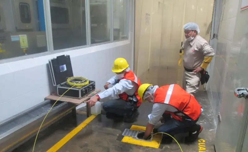 Revisión interna de drenajes y tuberías en Chihuahua